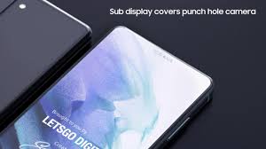samsung patents punch hole camera with