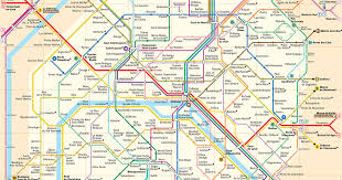 map of paris subway underground