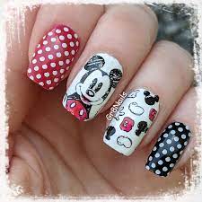 Mickey Mouse in 2021 | Mickey mouse nails, Nail stamping, Nails