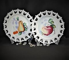 Vintage Collectible Wall Plates Fruit