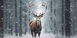 christmas deer stock photos images and