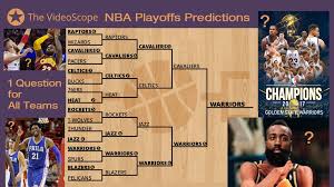 When do the nba playoffs start? Nba Playoffs Predictions A Question For Every Team The Videoscope