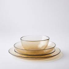 Los Cabos Textured Glass Dinnerware
