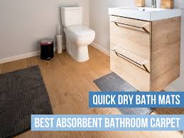 quick dry bath mats 10 best absorbent