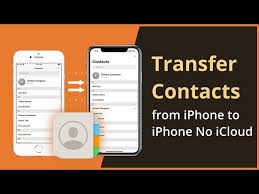 how to transfer contacts from iphone to