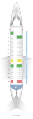 Seat Map United Embraer Erj 135 There Is No Entertainment Or