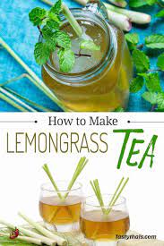 how to make lemongr tea with ginger