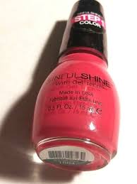 sinful shine nail polish with gel tech