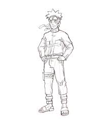 how to draw naruto a step by step guide