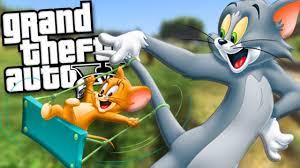 TOM AND JERRY BECOME FRIENDS MOD (GTA 5 Mods Gameplay) - YouTube
