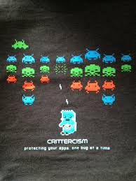 Crittercism Space Invaders T Shirt Critters Space