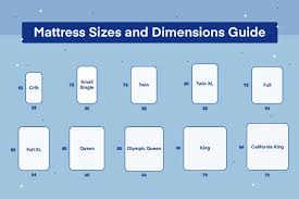 Product selection may vary by store. Mattress Sizes Chart And Bed Dimensions Guide Amerisleep