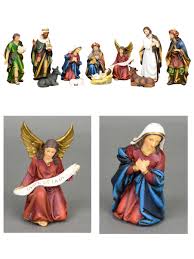 From wooden nativity sets to ceramic nativities, you'll find the right style for you. Nativity Scene Figurines With Mary Joseph Jesus 3 Wise Men 11 Piece Set Ornaments Buy Online From The Christmas Warehouse