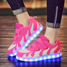 Ulknn Tenis Led Shoes Glowing Sneakers For Boys And Girls Light Up Shoes For Kids Led Luminous Shoes Size 28 40 Tenis Infantil Sneakers Aliexpress