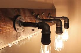 Diy Industrial Bathroom Light Fixtures