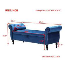 Anbazar Tufted Upholstered Sofa Bench