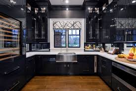 black kitchen cabinets are everywhere
