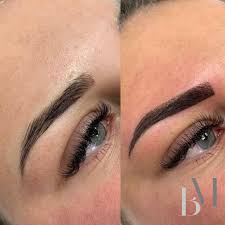 semi permanent make up eyebrows up to