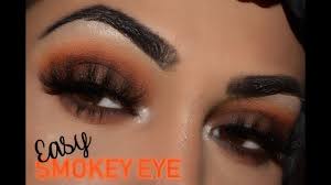 easy brown smokey eye tutorial morphe