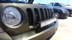 Jeep Patriot Front Bumper Lightbar Mount Tips Youtube