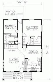 Plan Dt 14044 1 2 One Story 2 Bedroom