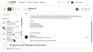 How To Use Upwork Messages