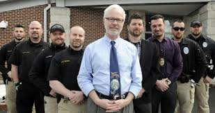 londonderry police officers grow beards
