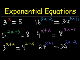 Solving Exponential Equations Some