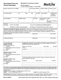 chiropractor metlife form fill out