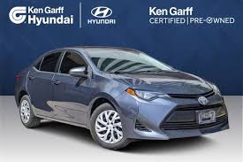 used 2017 toyota corolla for in