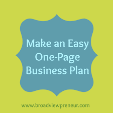 Writing a good business plan is one of the most important things you ll do