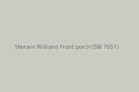 Sherwin Williams Front Porch Sw 7651