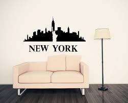 new york city silhouette vinyl decals