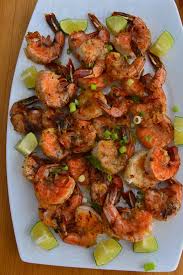 crispy and juicy grilled shrimp