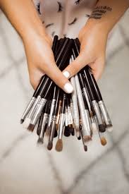 how to clean makeup brushes uptown