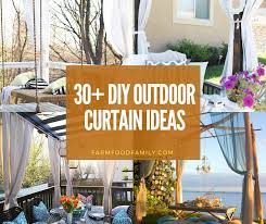 30 Stunning Outdoor Curtain Ideas