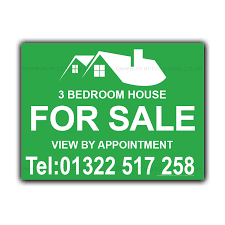 We know what a home is really worth, so let us help you find yours. House For Sale Correx Sign Board