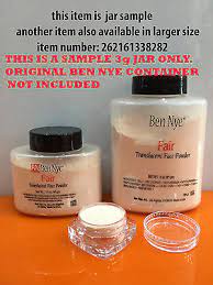 ben nye fair translucent powder makeup