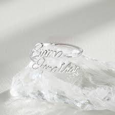couple name ring personalized ring