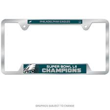 philadelphia eagles license plate frame