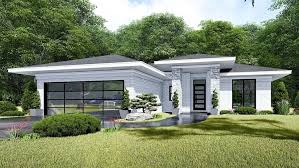 House In A Modern Style With A Veranda