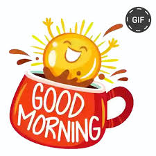 good morning gif stickers by el