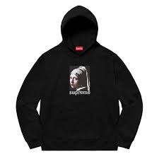A wide variety of supreme hoodie options are available to you, such as feature, fabric type, and supply type. Supreme Pearl Hooded Sweatshirt Black Hype Clothinga