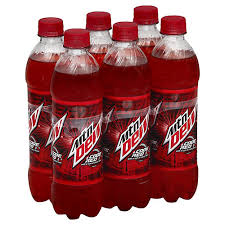 mountain dew code red cherry soda 5 l