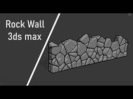 Rock Wall 3ds Max Tutorial
