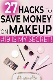 spend less money on makeup