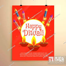happy diwali festival greeting card