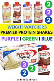 premier protein shakes weight watchers