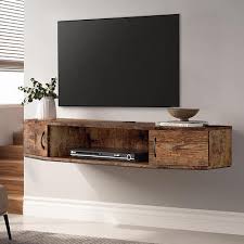 Fitueyes Floating Tv Stand Wall