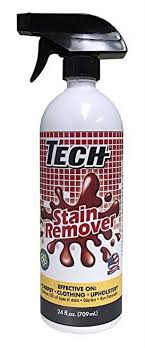 tech stain remover 24 oz spray bottle